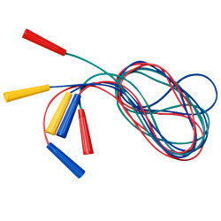 Скакалка кольорова 220см 034/2БАМСИК BOC052502
