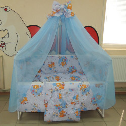 Детская кроватка дерево + все необходимое для сна! 16 предметов.