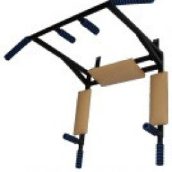 Турник-брусья с упором, широким и узким хватом DALI