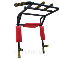 Разборной турник - брусья с упором + поперечный хват Dali 406.