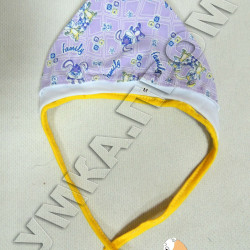 Чепчики для новорожденного до 2-х месяцев, Хлопок