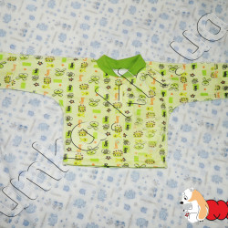 Кофточка на кнопках с царапками (62-36р.)