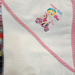 Детское махровое полотенце с уголком Турция.