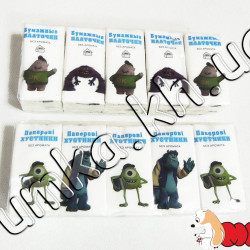 Салфетки бумажные (10 пачек/упаковка)