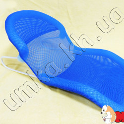 Подставка-горка для купания новорожденных синяя