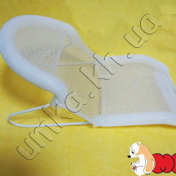 Подставка-горка для купания новорожденных белая