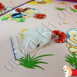 Пеленатор на кроватку Розовый Божьи коровки