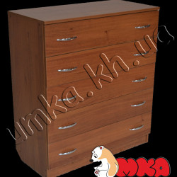 Комод на 5 ящиков (яблоня)