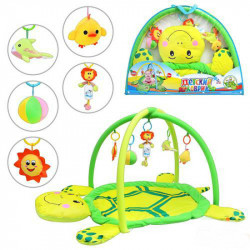 Детский развивающий игровой коврик для младенца 
