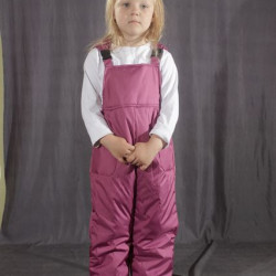 Детский демисезонный полукомбинезон Фиолетовый