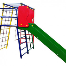 Спортивно-игровой комплекс с горкой 