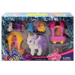 Пони SM7012 (30) с аксессуарами, в коробке BOC098452