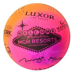 Мяч детский MS 0920 (120шт) 9 дюймов, радуга, ПВХ, гладкий, 80г, 5цветов, в кульке BOC099040