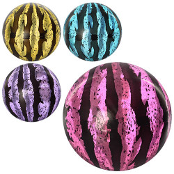 Мяч детский MS 0923 (250шт) 6 дюймов, арбуз, прозрачный, ПВХ, 45г, 4 цвета BOC099042